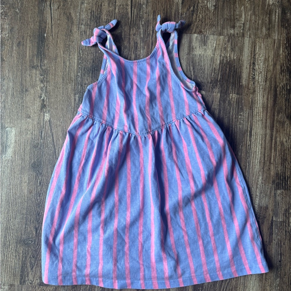 Zara Striped Pink and Blue Dress